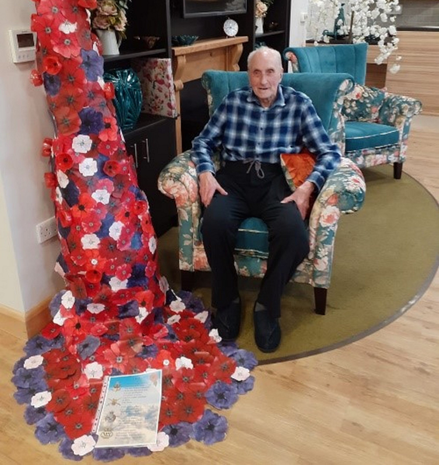 Sidcup care home marks Remembrance Day with special display